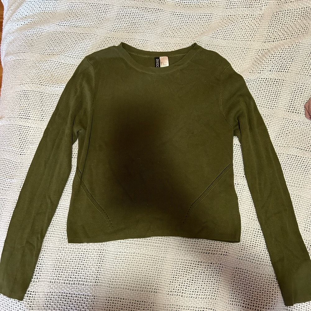 Green sweater
